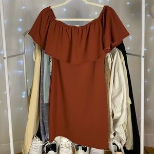 Mini Off-The-Shoulder Dress